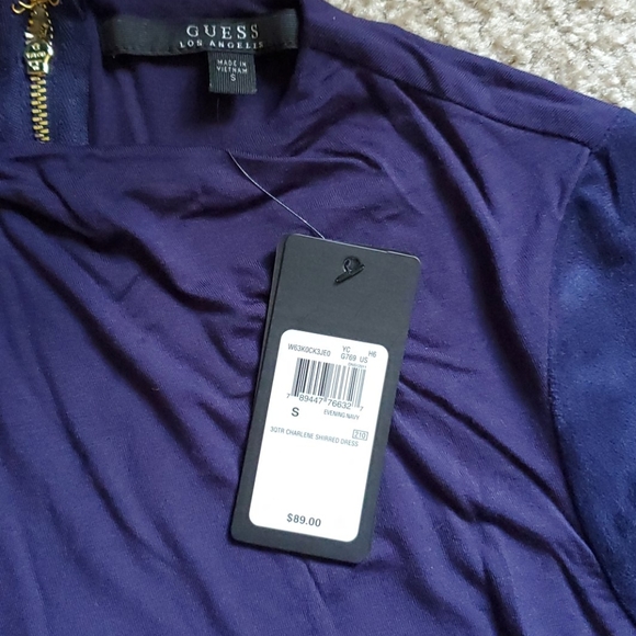 GUESS NAVY LONG SLEEVE - Picture 5 of 6